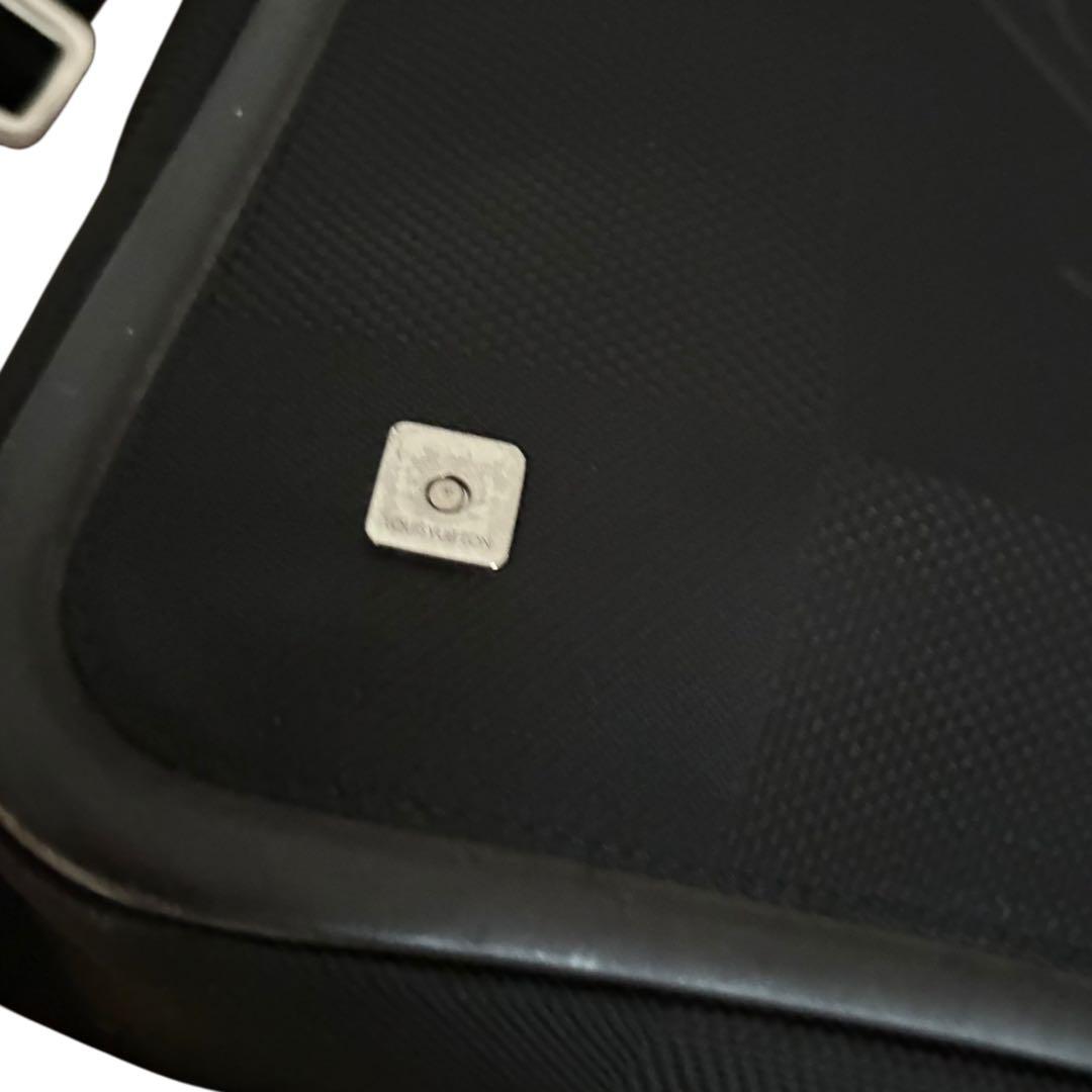 美品　ルイヴィトン ダミエジェアン メサジェ ノワール 斜め掛け ショルダー