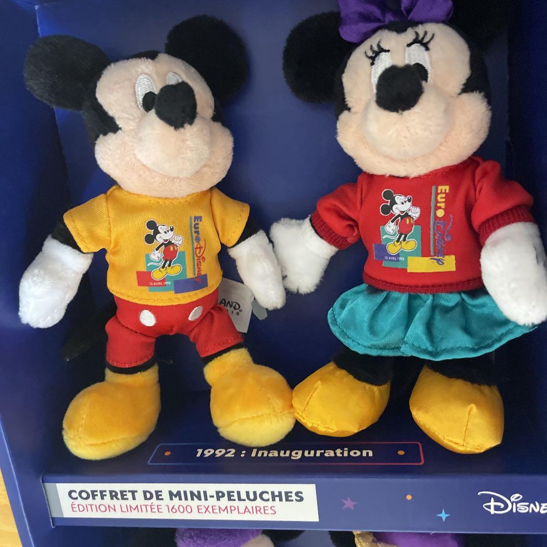 ディズニーパリ　30周年　1600体　限定　ミッキー&ミニー