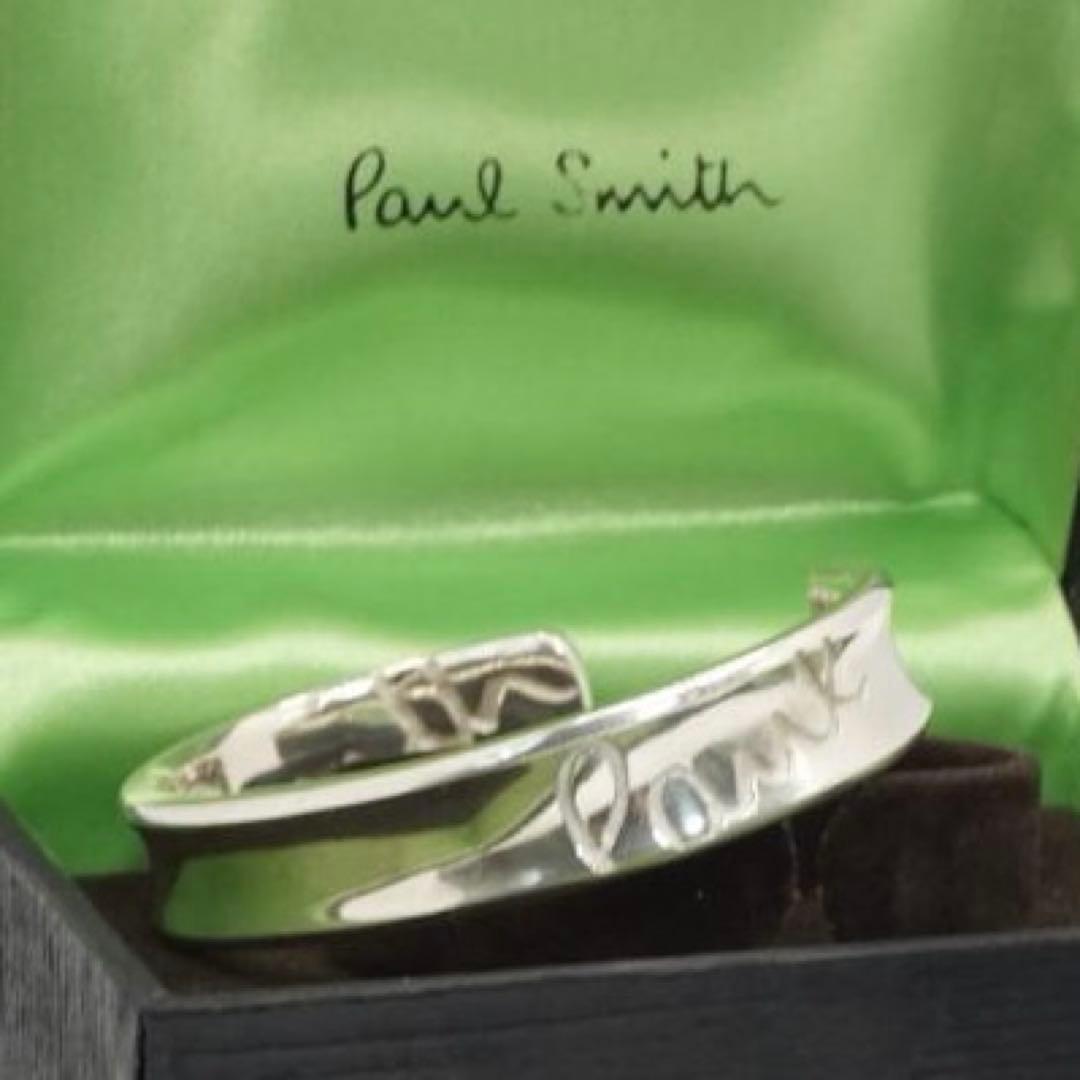 ⭐️Paul Smith⭐️ポール・スミス ビンテージ　バングル メンズ シルバー