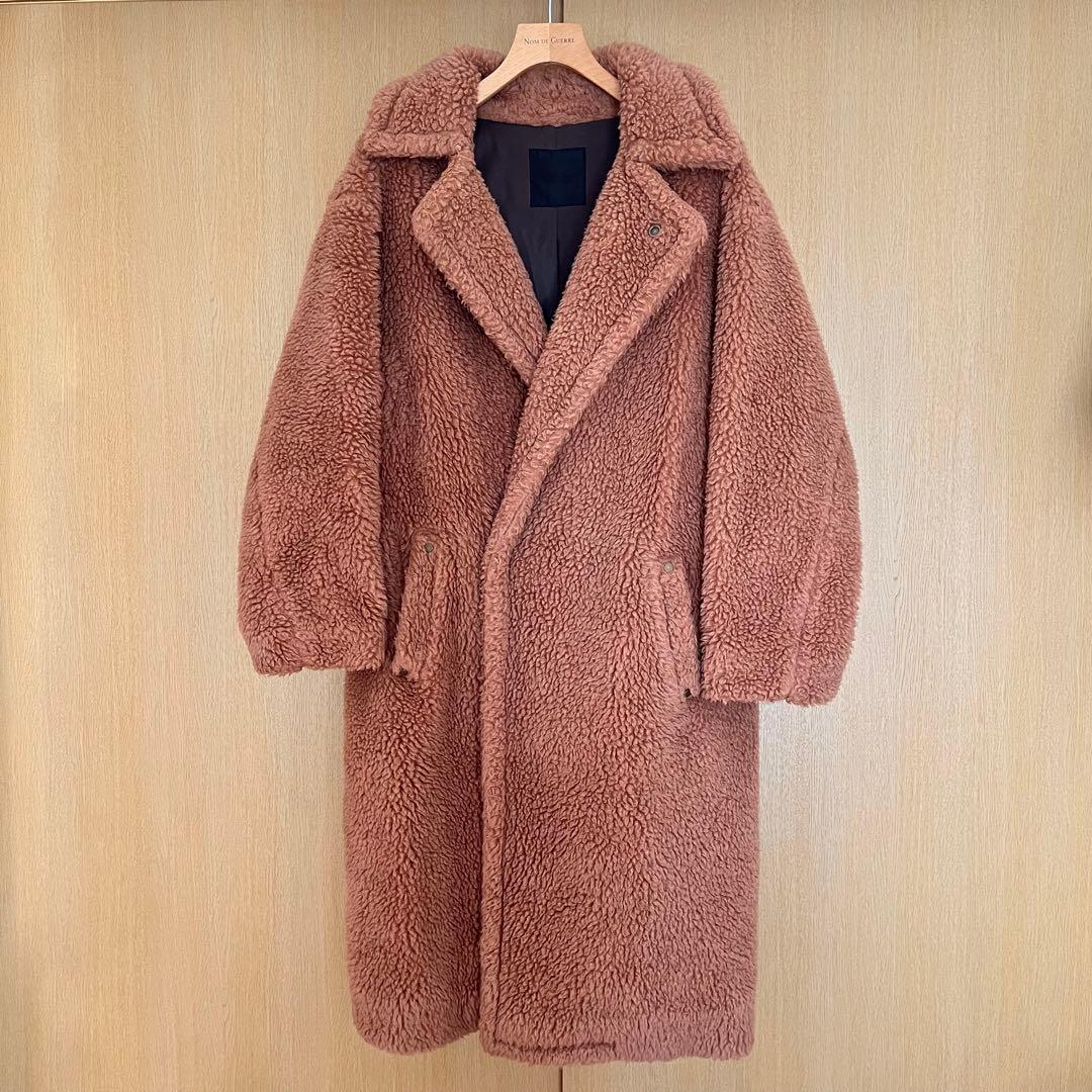 UNUSED アンユーズド 19aw ボアコート テディベアコート キャメル