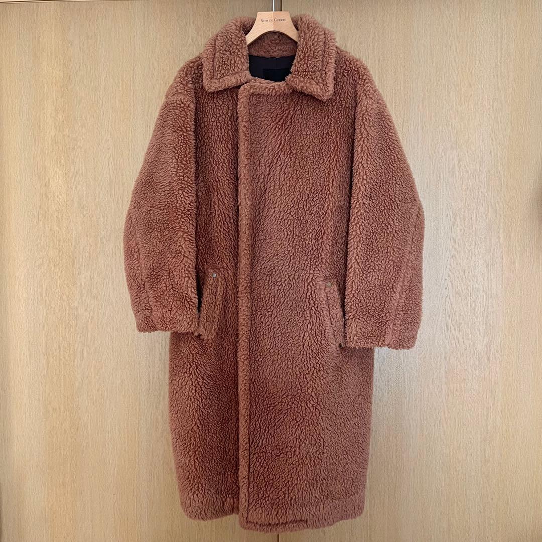 UNUSED アンユーズド 19aw ボアコート テディベアコート キャメル