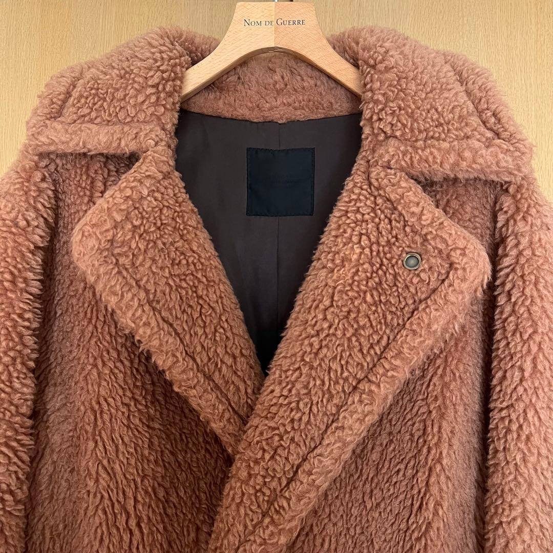 UNUSED アンユーズド 19aw ボアコート テディベアコート キャメル
