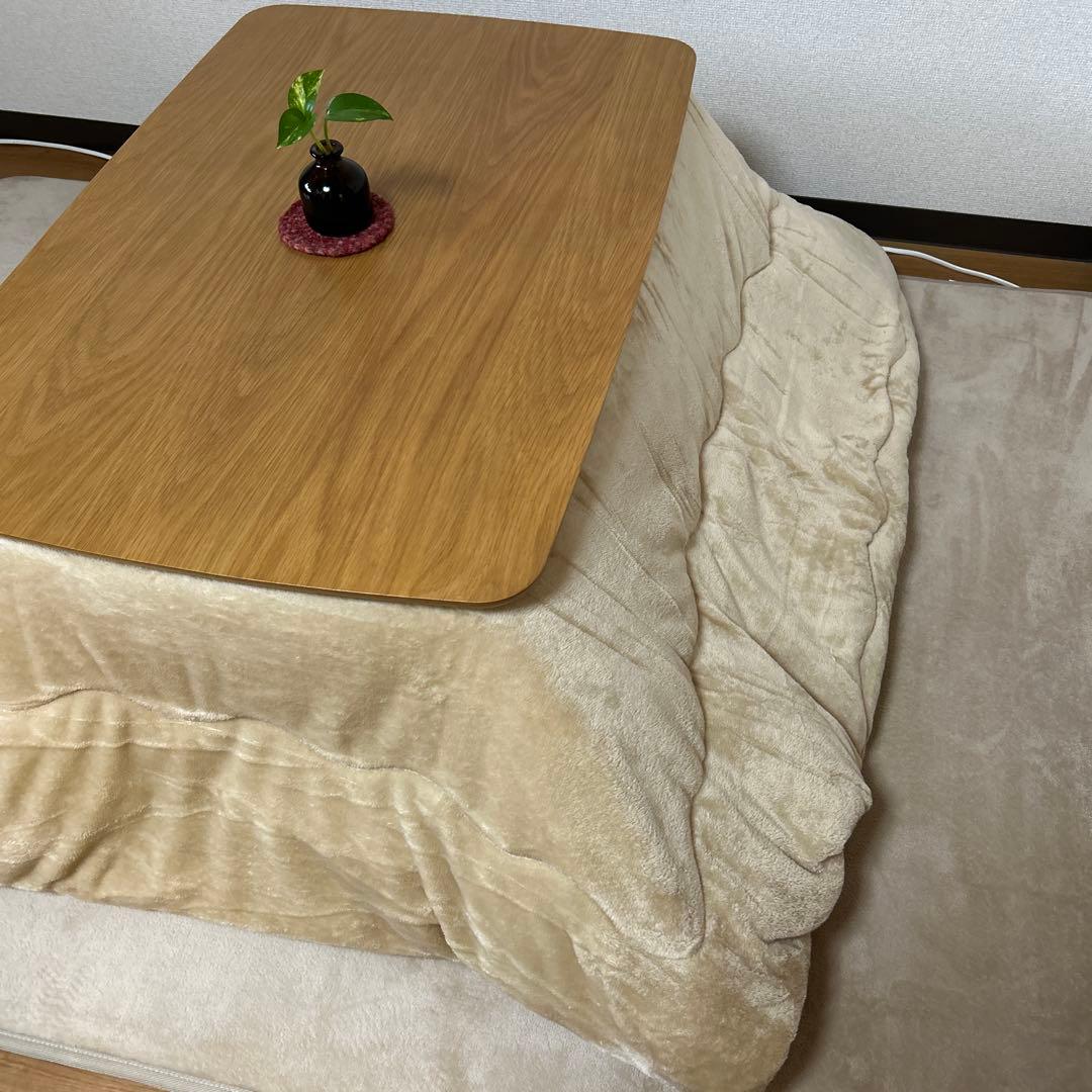 こたつセット　こたつ　ホットカーペット付き