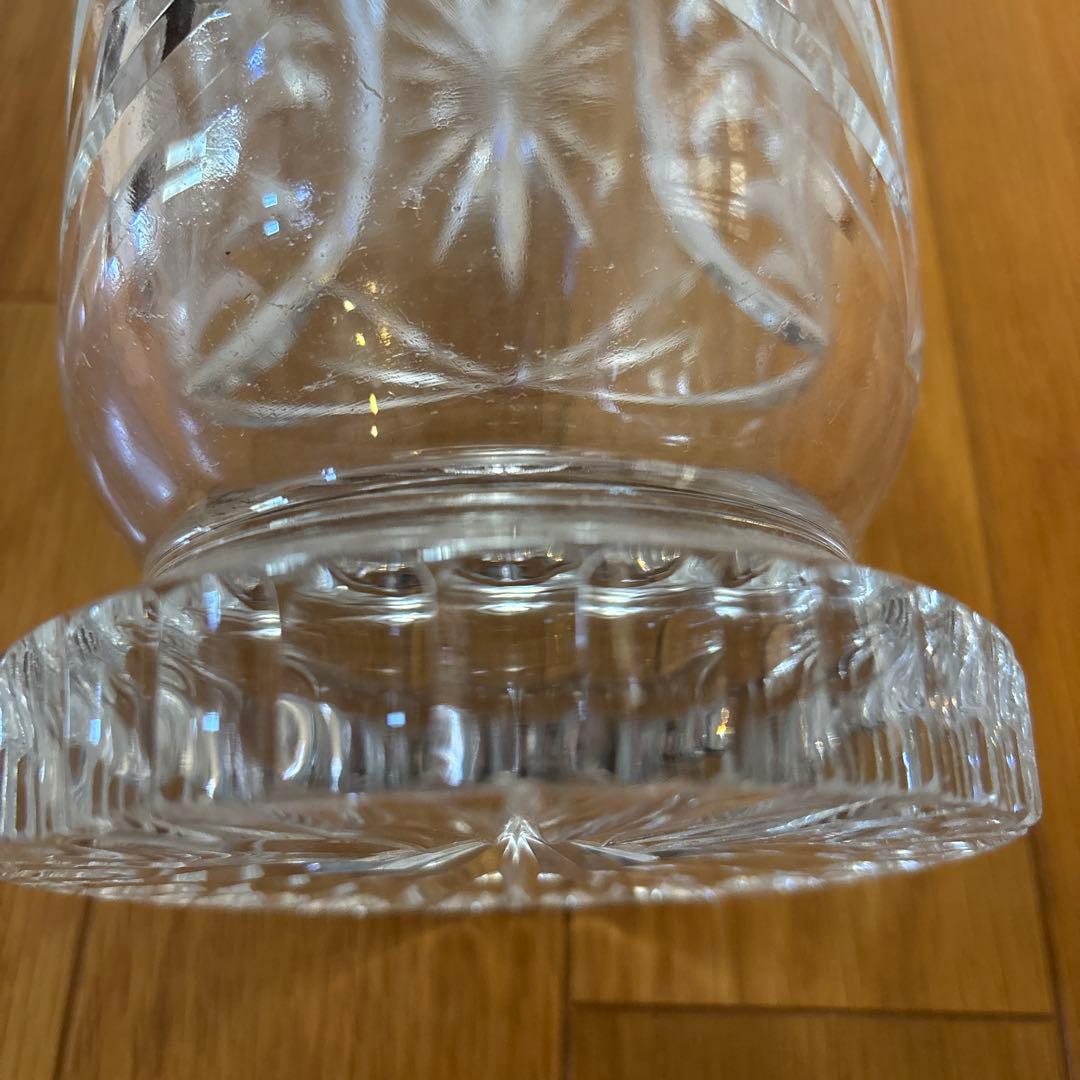 ガラス フラワーベース　花瓶　30センチ