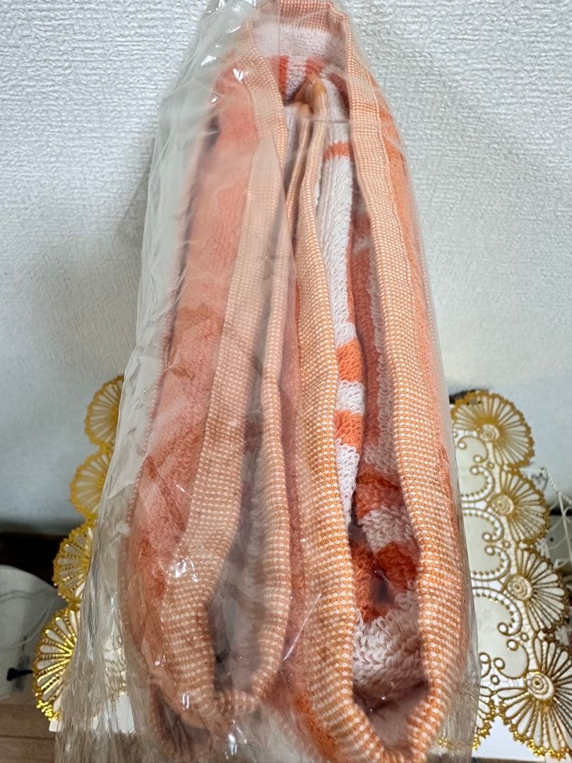 ♡新品♡入手困難レア♡オーラカイリー♡シートタオルソファーカバーラグ♡オレンジ♡