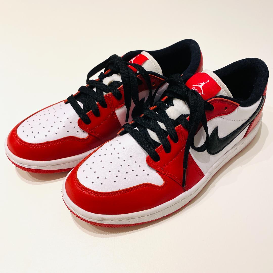 美品 NIKE AIR JORDAN 1 LOW GOLF CHICAGO