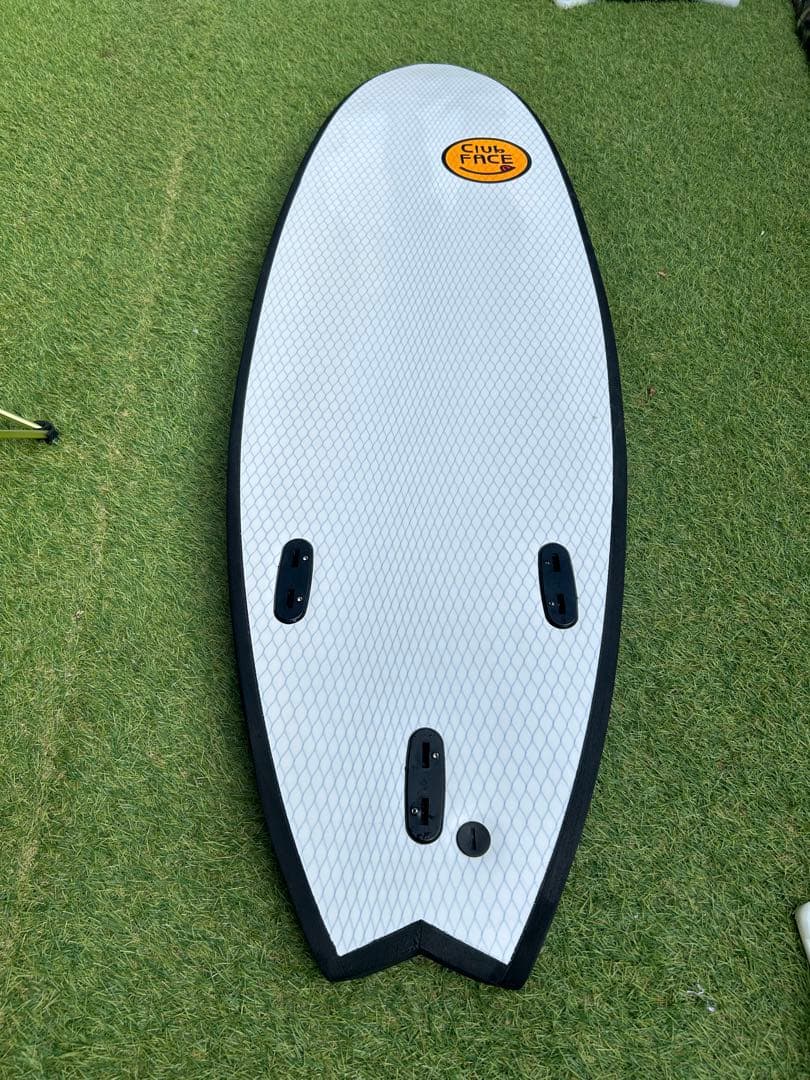 ソフトボード CLUBFACE FCSフィン・デッキカバー付き