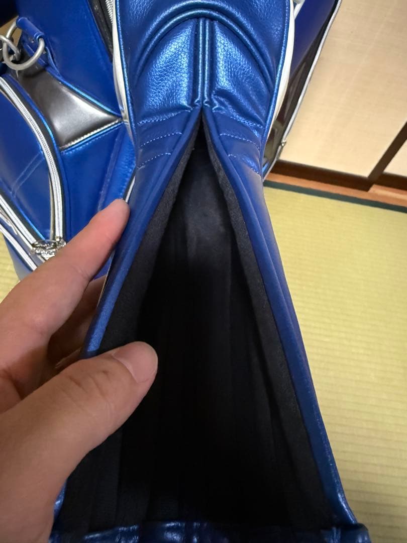 LEXUS キャディバッグ 青　レクサス　ヘッドカバー