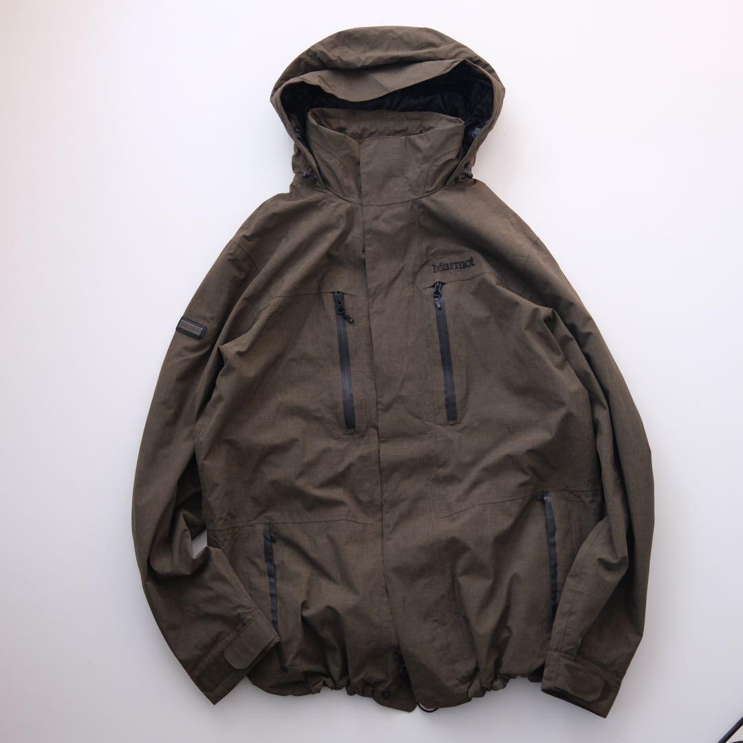 Marmot マーモット マウンテンパーカー カーキ L 古着 90s