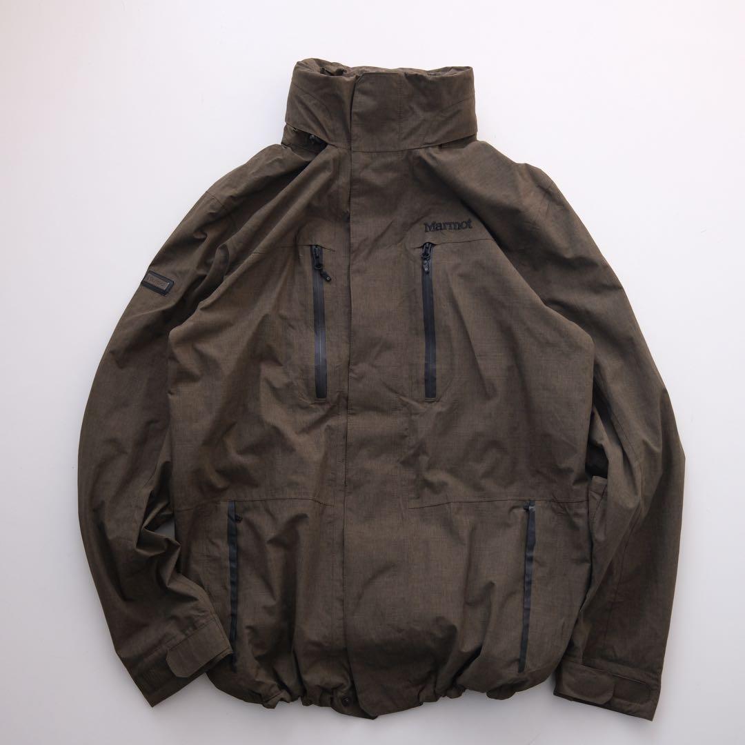 Marmot マーモット マウンテンパーカー カーキ L 古着 90s