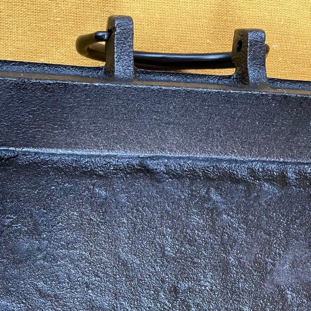 この冬 本物の 南部鉄器 で肉を焼こう‼️グリルパン① 重量級 焼肉 鉄鍋 鉄分