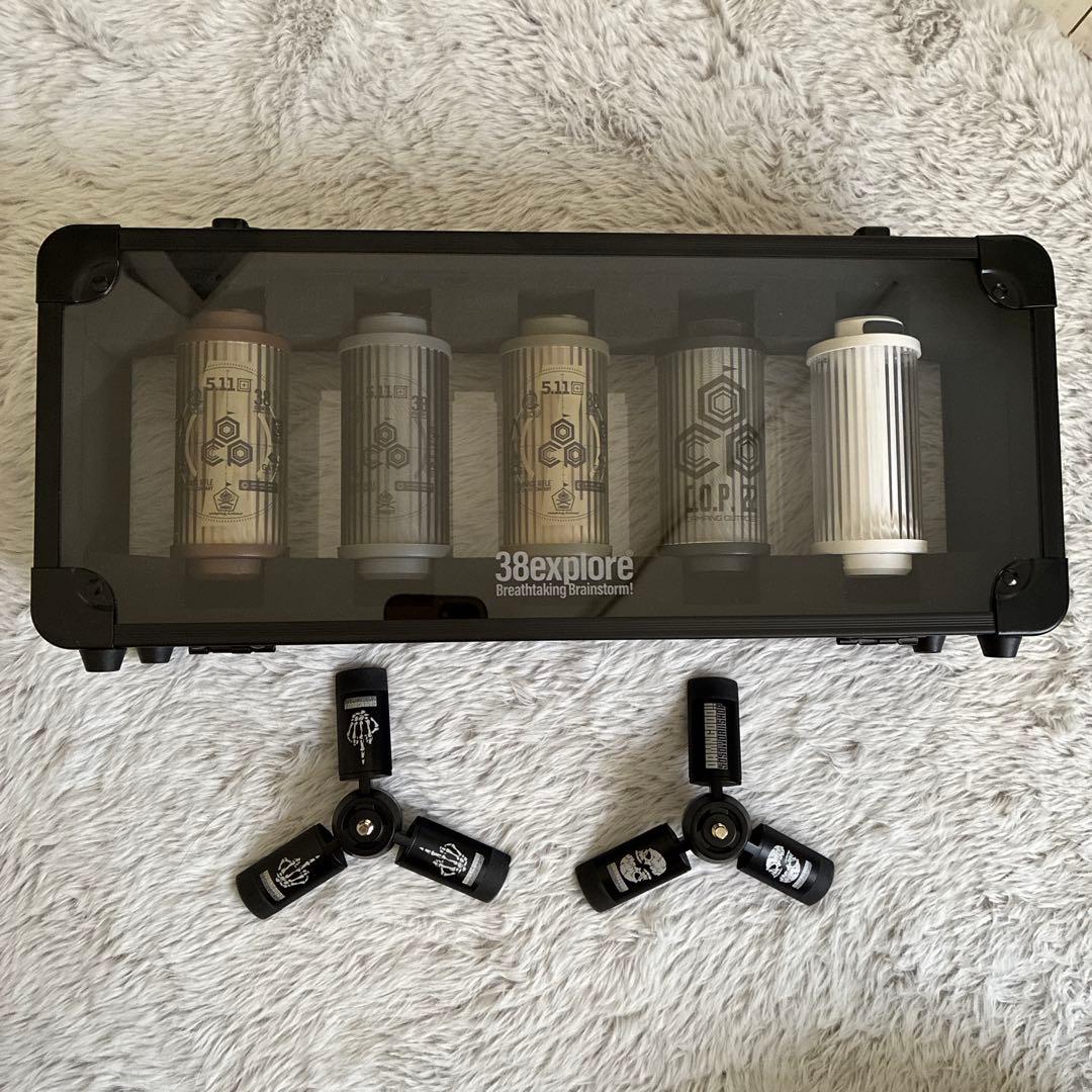 ミヤビハウスセット　38灯 5個　ダムグッド　三脚2個