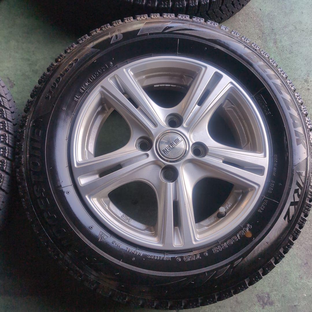 軽自動車スタッドレス4本 145/80R13 BLIZZAK VRX2 2021