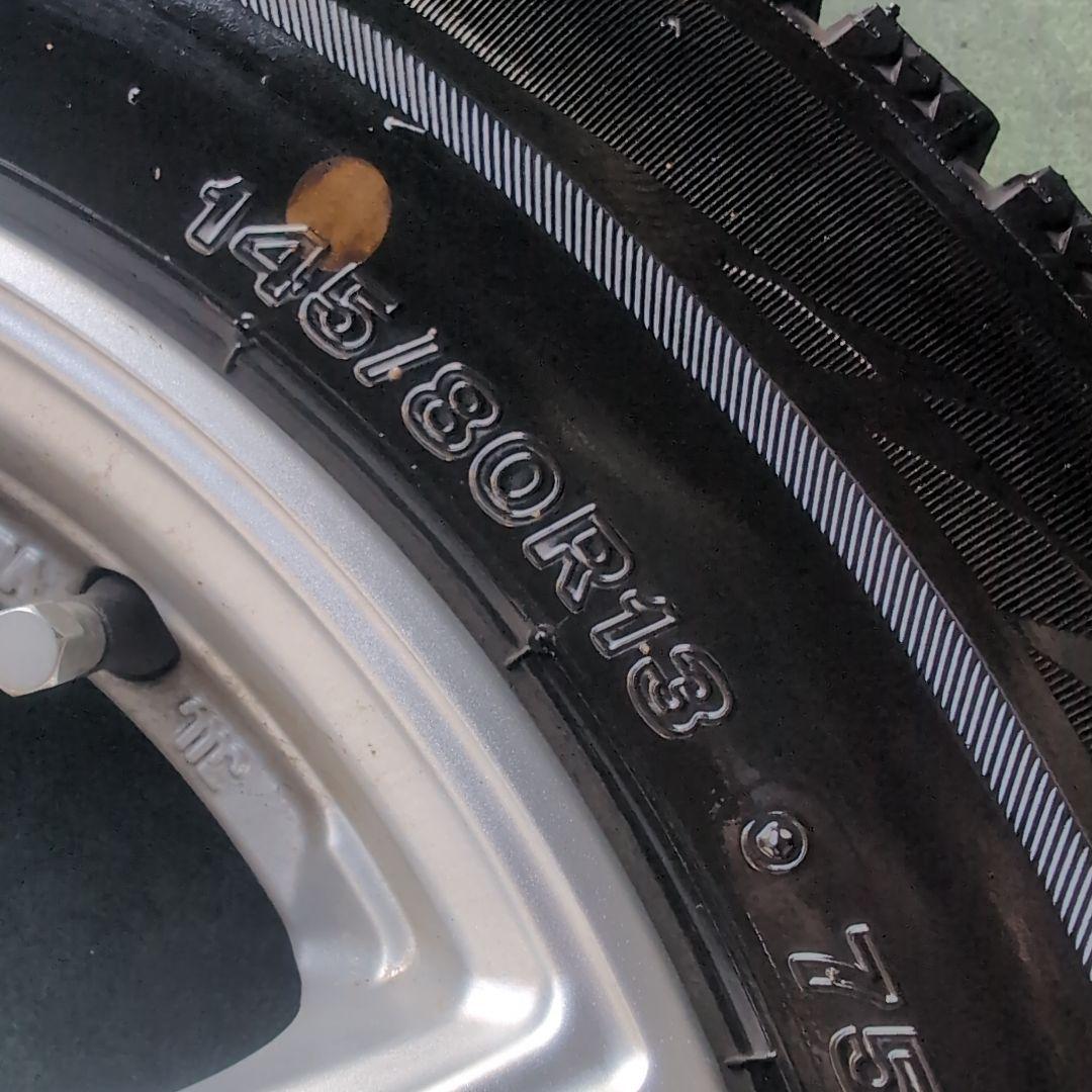 軽自動車スタッドレス4本 145/80R13 BLIZZAK VRX2 2021