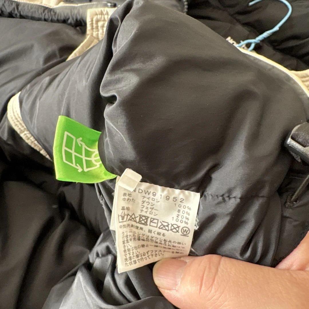 THE NORTH FACE ヌプシダウンジャケット L 黒/ベージュ最終価格