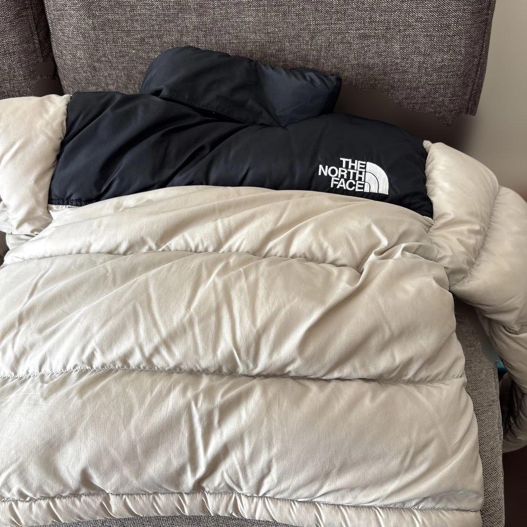 THE NORTH FACE ヌプシダウンジャケット L 黒/ベージュ最終価格
