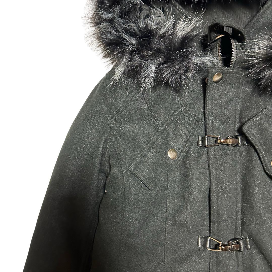 00s in the attic fur long jacket Y2K お兄系