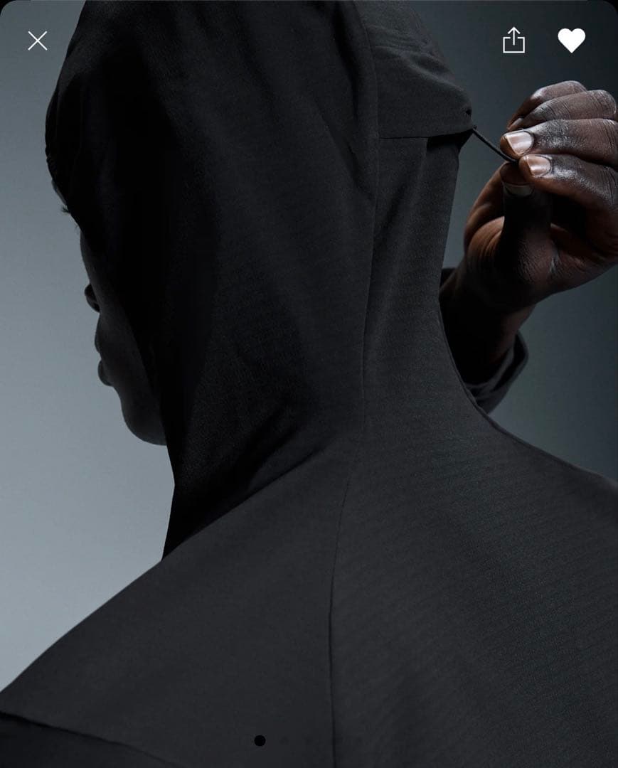 Y*S様 【新品、未使用】on Pace Hoodie XS ブラック
