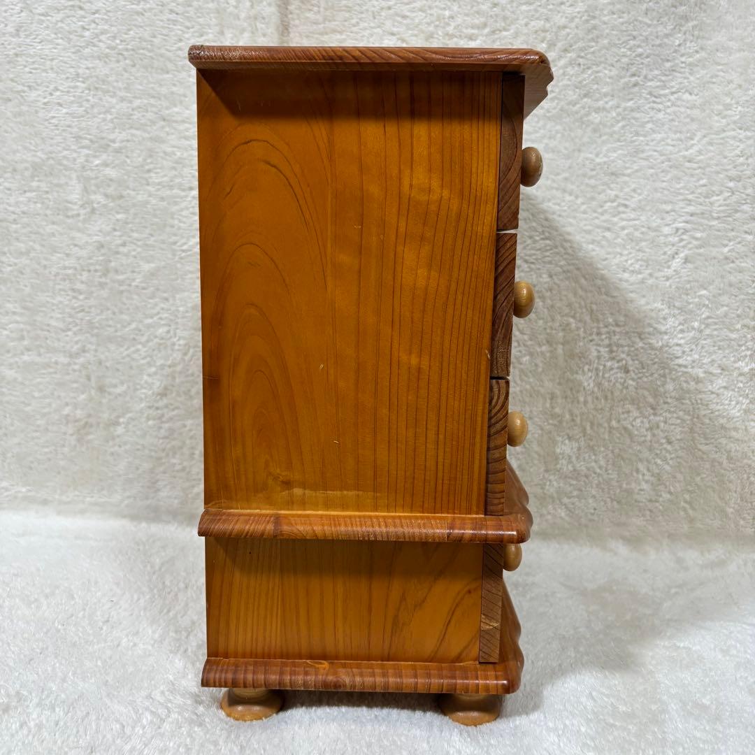 【希少】ANNY WOOD 指輪 宝飾品 収納 棚 オルゴール Sankyo