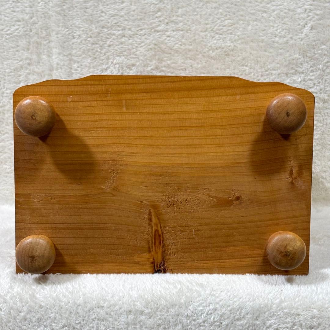 【希少】ANNY WOOD 指輪 宝飾品 収納 棚 オルゴール Sankyo