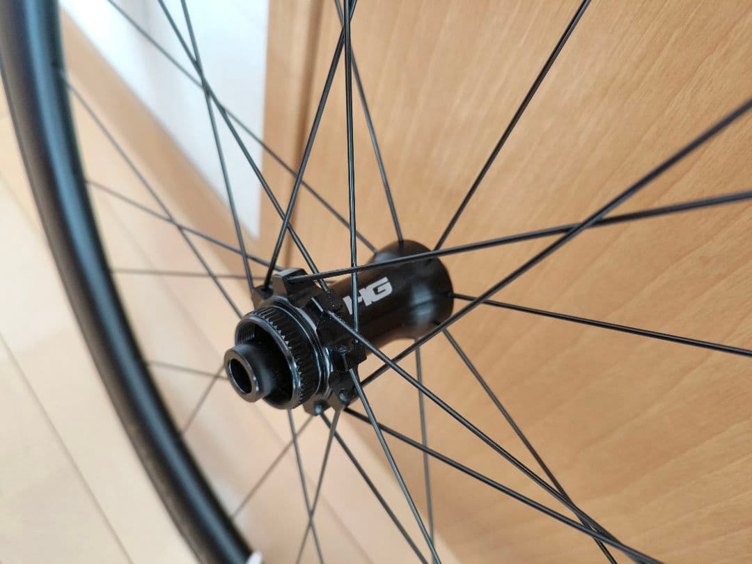 キャノンデール ホログラム R45 カーボン ホイール 前後セット(タイヤ付)