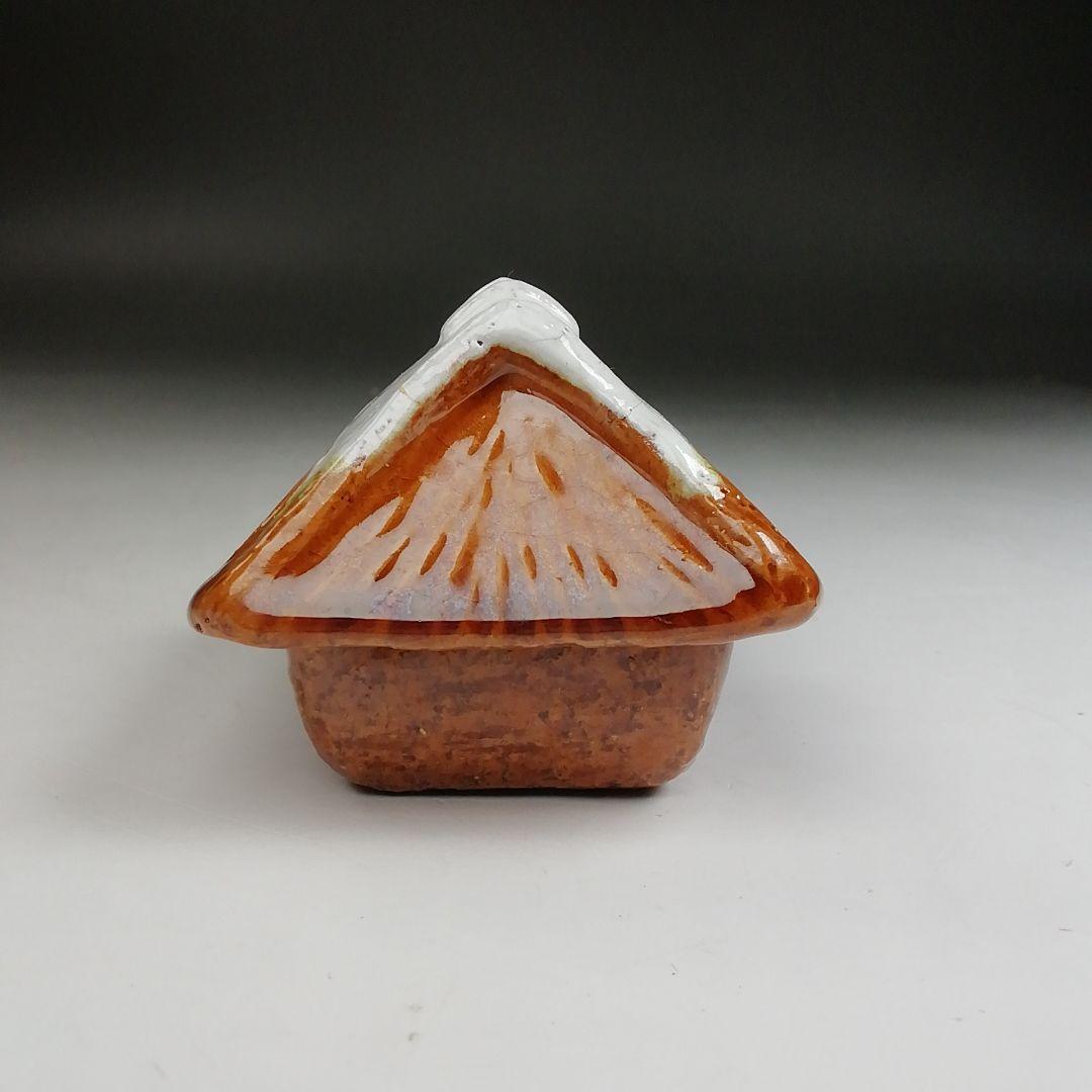 Ｔ９０２　香合　『くず屋　香合』『佐々木昭楽 造』　共箱　茶道具