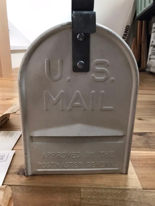 ヴィンテージ 1950 USメール ポスト デットストック
