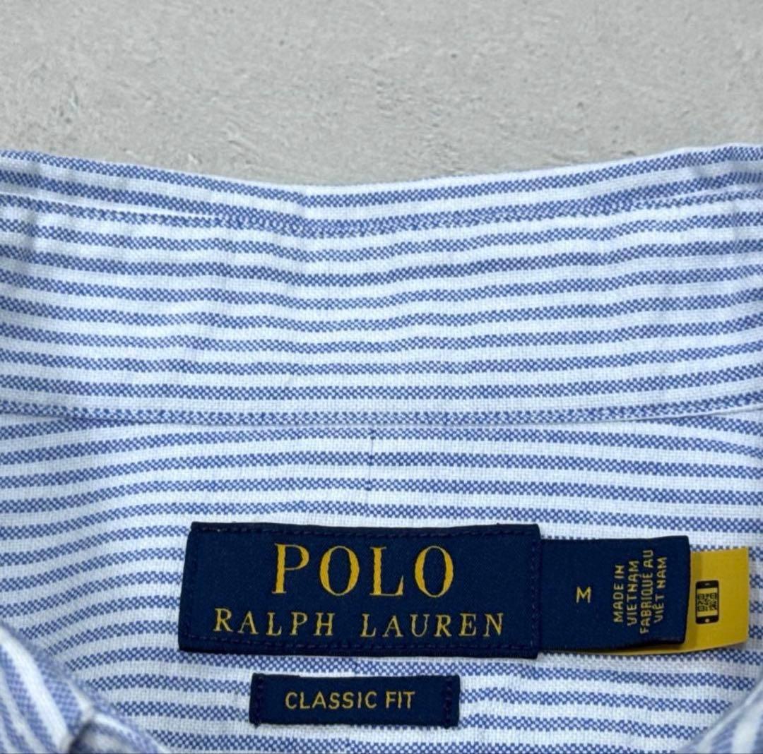 美品 定番 24SS ポロラルフローレン オックスフォード ボタンダウンシャツ