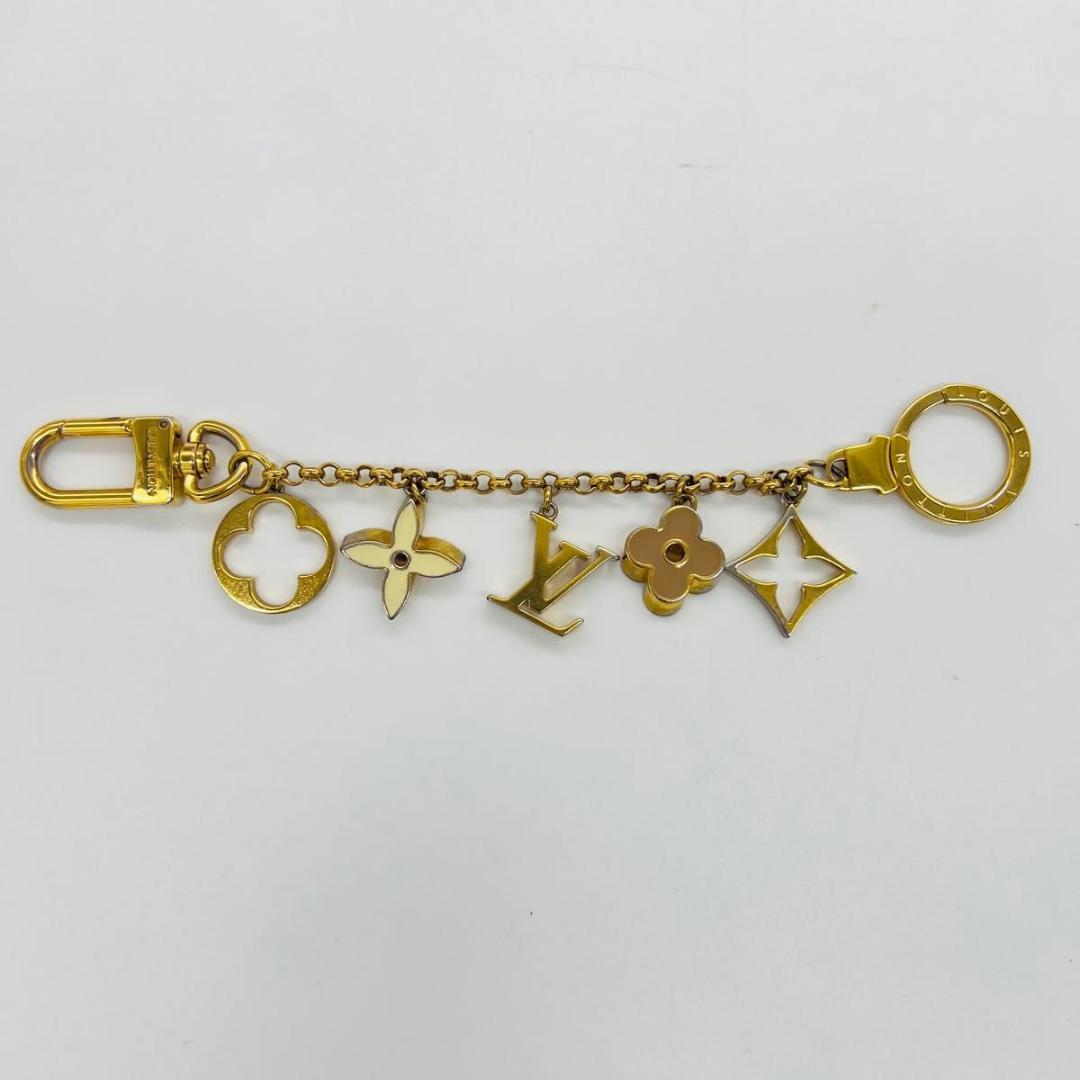 ルイヴィトン　チェーン フルール ドゥ モノグラム　モチーフ バッグ　チャーム