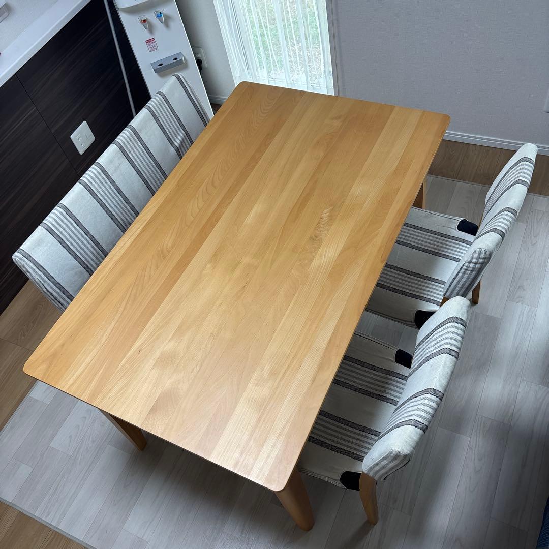 JJstream様取置中　ナチュラルウッド ダイニングテーブル