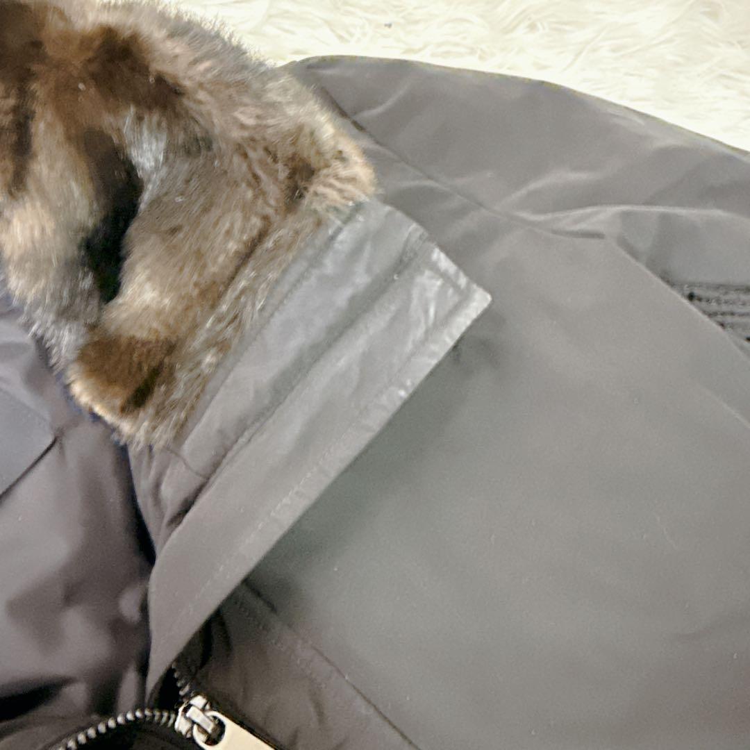 MAX&Co. マックスアンドコー ダウンコート ブラック 黒 ファー