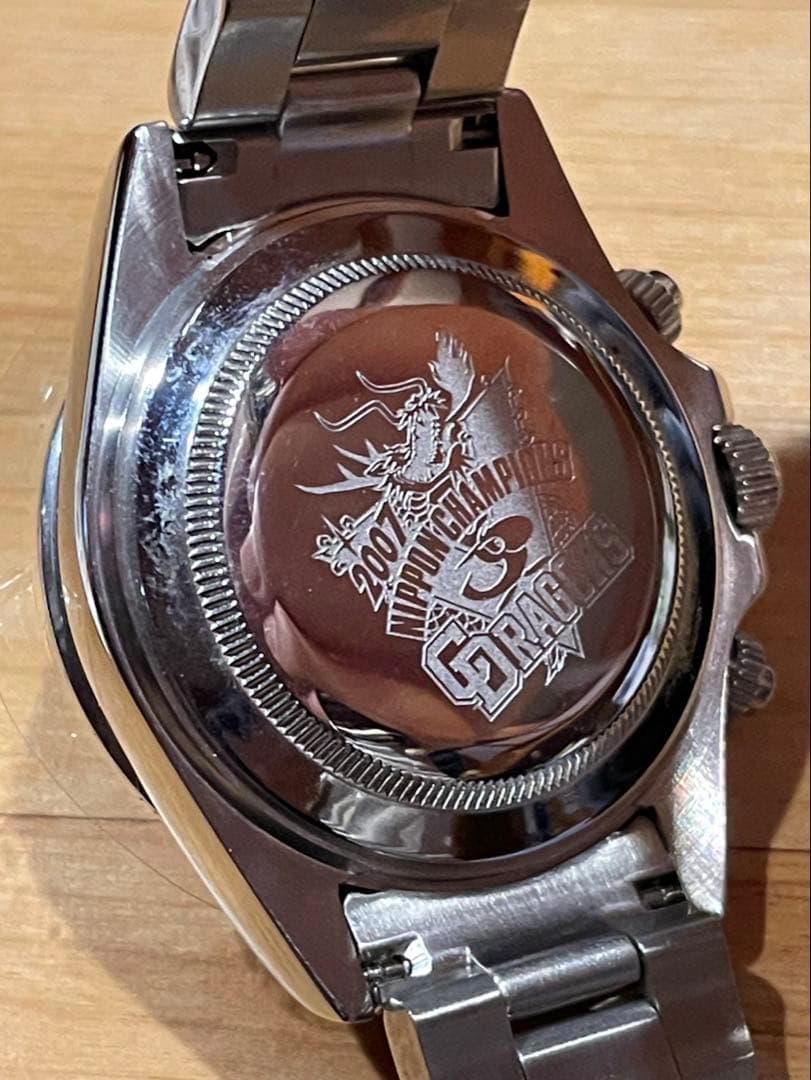 2007 中日ドラゴンズ　優勝記念ウォッチ　稼動品