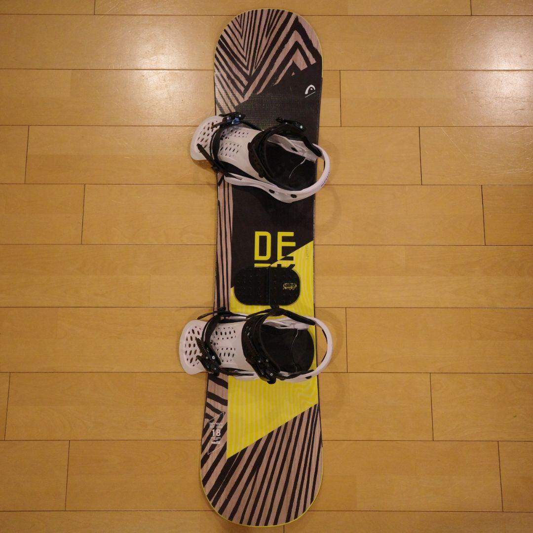 キッズ HEADスノーボード FLUXビンディング 2点セット