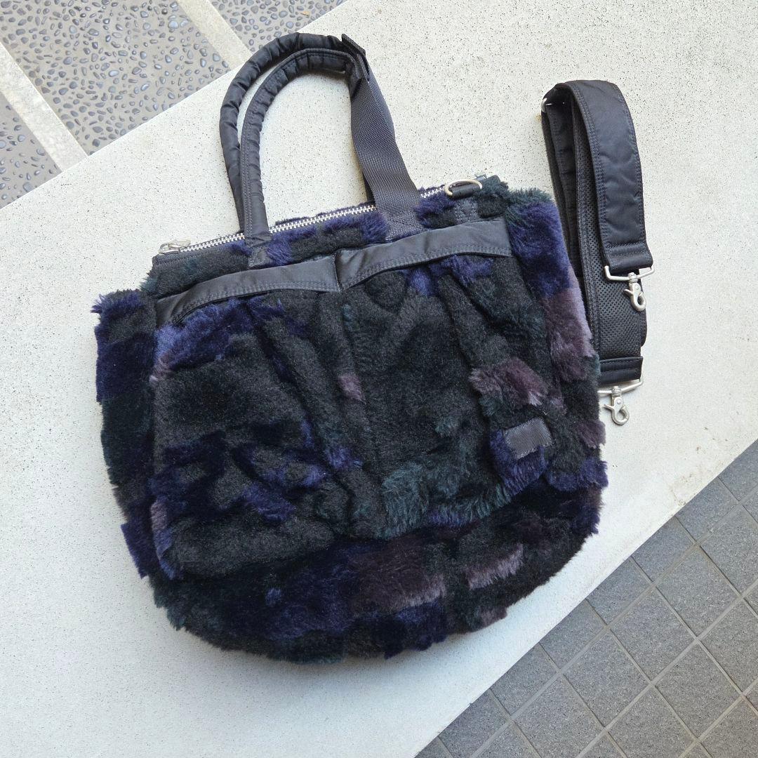sacai PORTER ファーバッグ