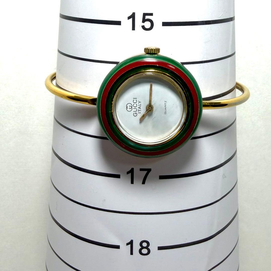【新品電池/稼働】グッチ チェンジベゼル 腕時計 バングルウォッチ 13色