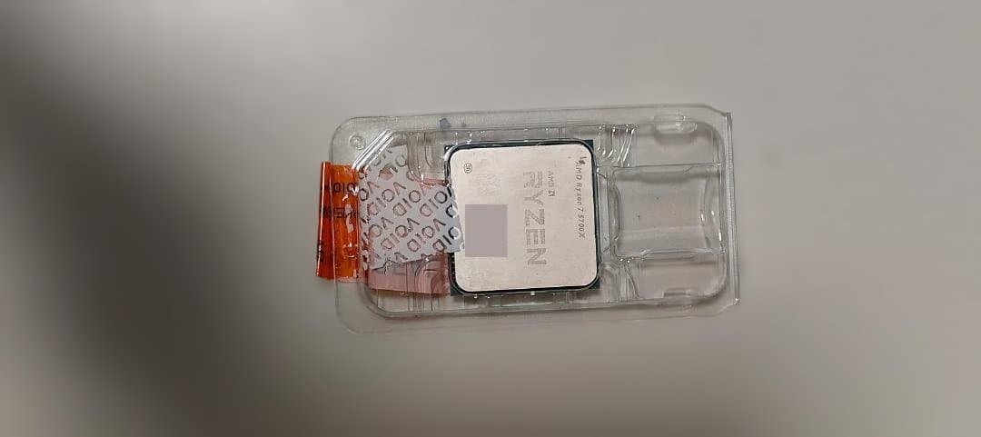 【ほぼ未使用】AMD Ryzen 7 5700X AM4 動作確認済み