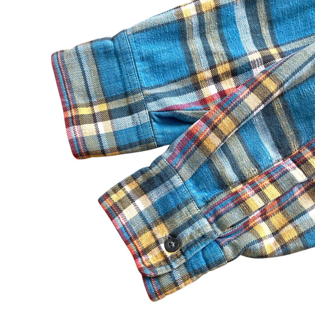 美品 好配色 70s ビンテージ BIG MAC フランネルシャツ L