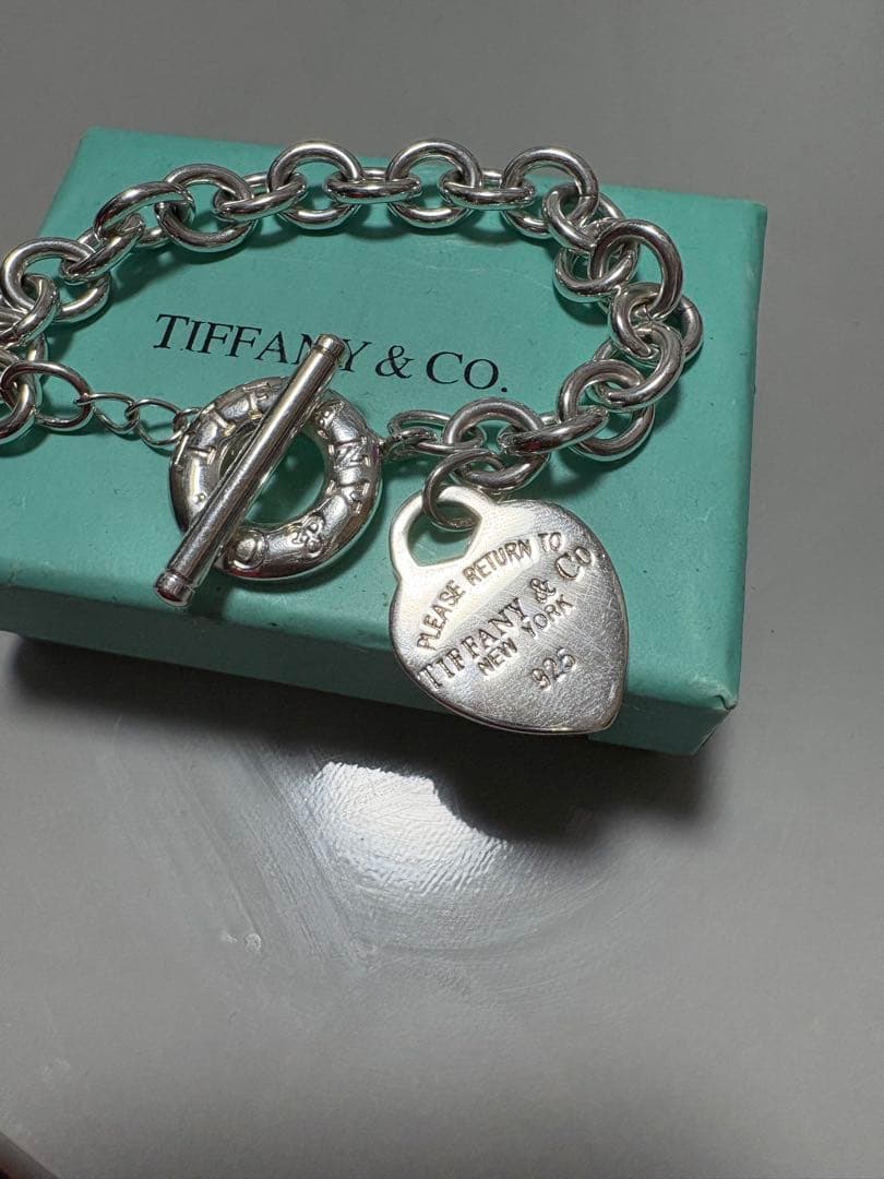 TIFFANY&Co.リターントゥティファニーハートタグブレスレットシルバ925