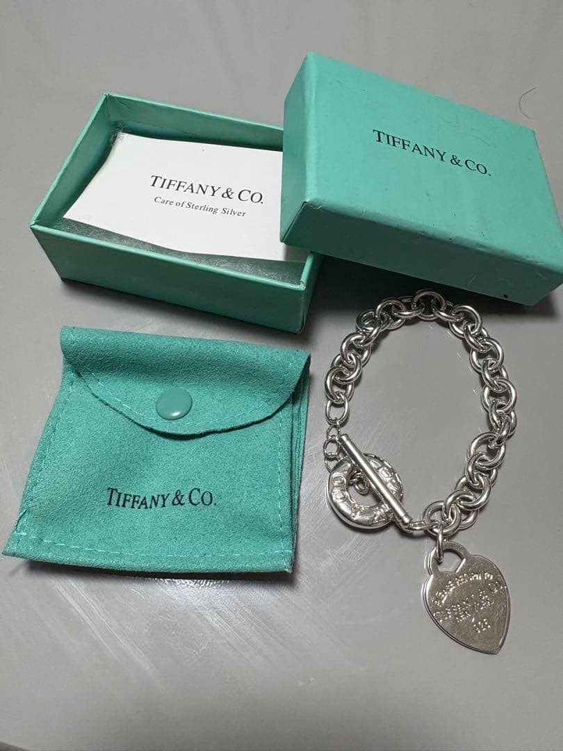 TIFFANY&Co.リターントゥティファニーハートタグブレスレットシルバ925