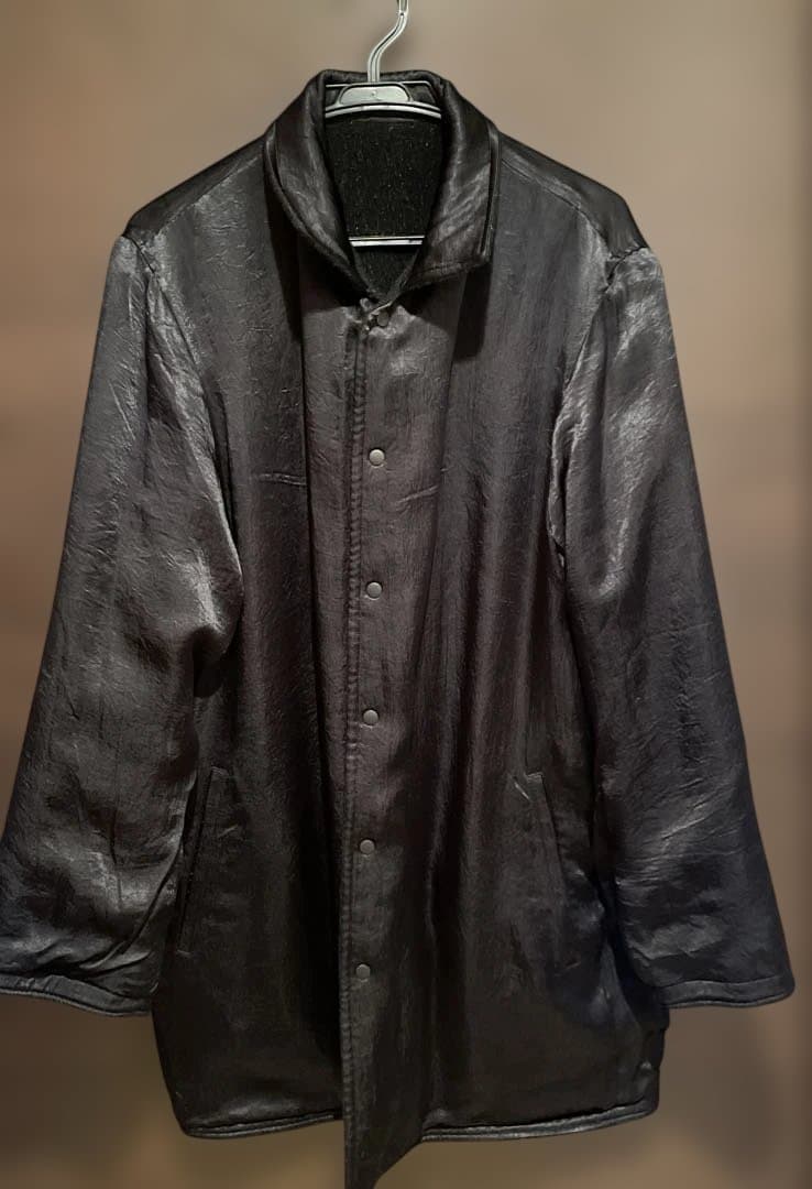 Y's ワイズ　リバーシブルコート　黒