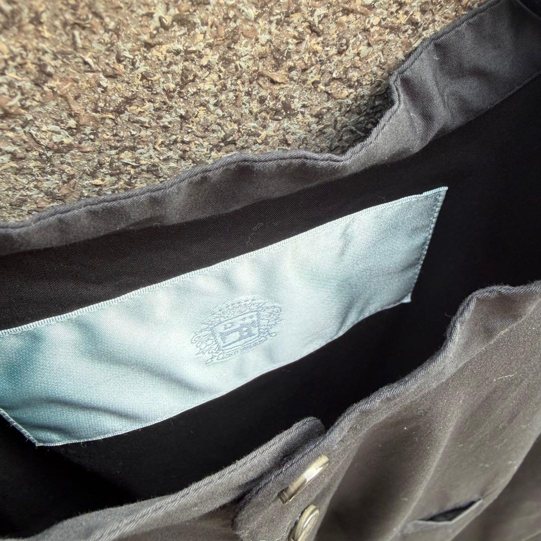 dulcamara ドゥルカマラ ノーカラーシャツ　ブラック