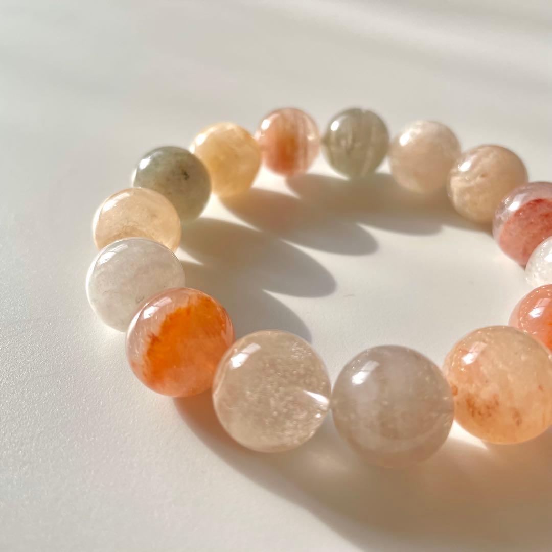 【天然石ブレスレット】ラビットヘア