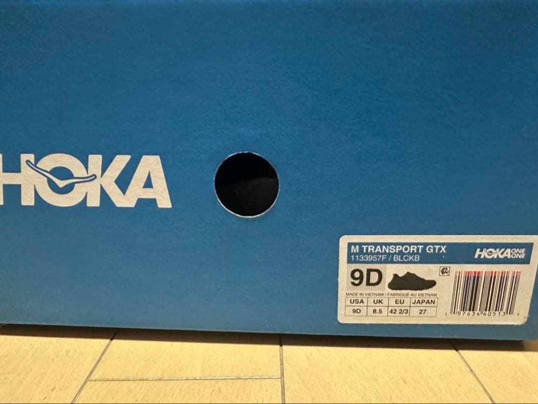 HOKA ホカ TRANSPORT GTX トランスポート ゴアテックス　美品