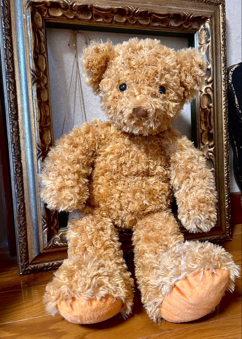 テディベア　フランスアンティーク　ヴィンテージ　蚤の市　ベアー　ぬいぐるみ