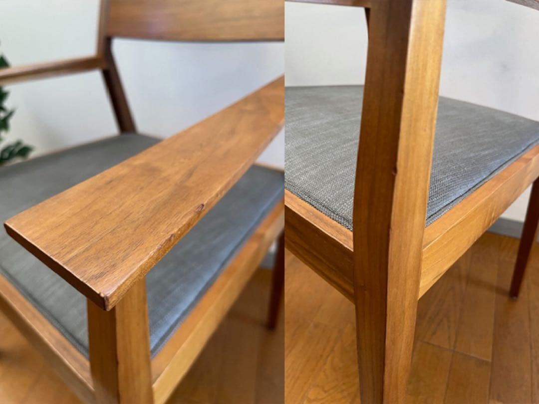 TIME&STYLE タイム&スタイル　VISION チェア　② ウォールナット