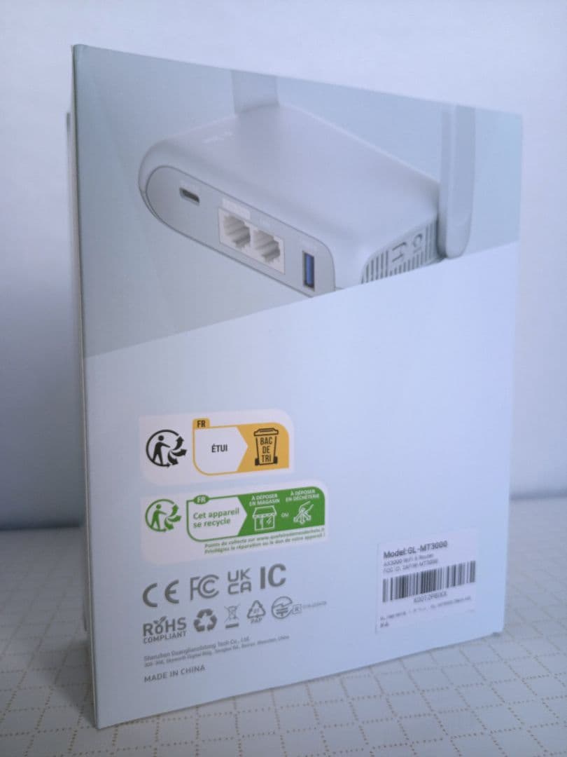 ルーター・ネットワーク機器 Wi-Fi6 Router GL.iNet Beryl AX GL-MT3000