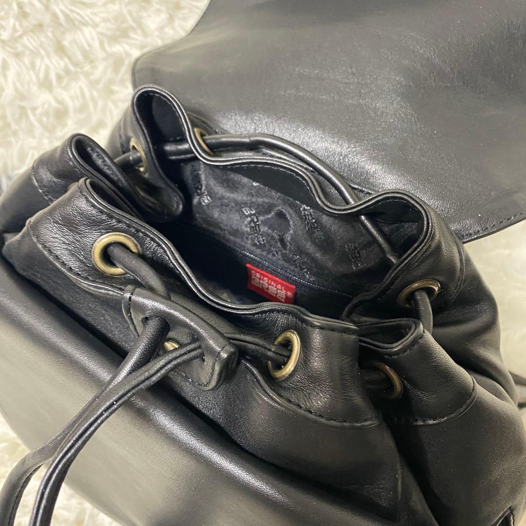 未使用品✨ BREEブリー　オールレザー　リュック バックパック