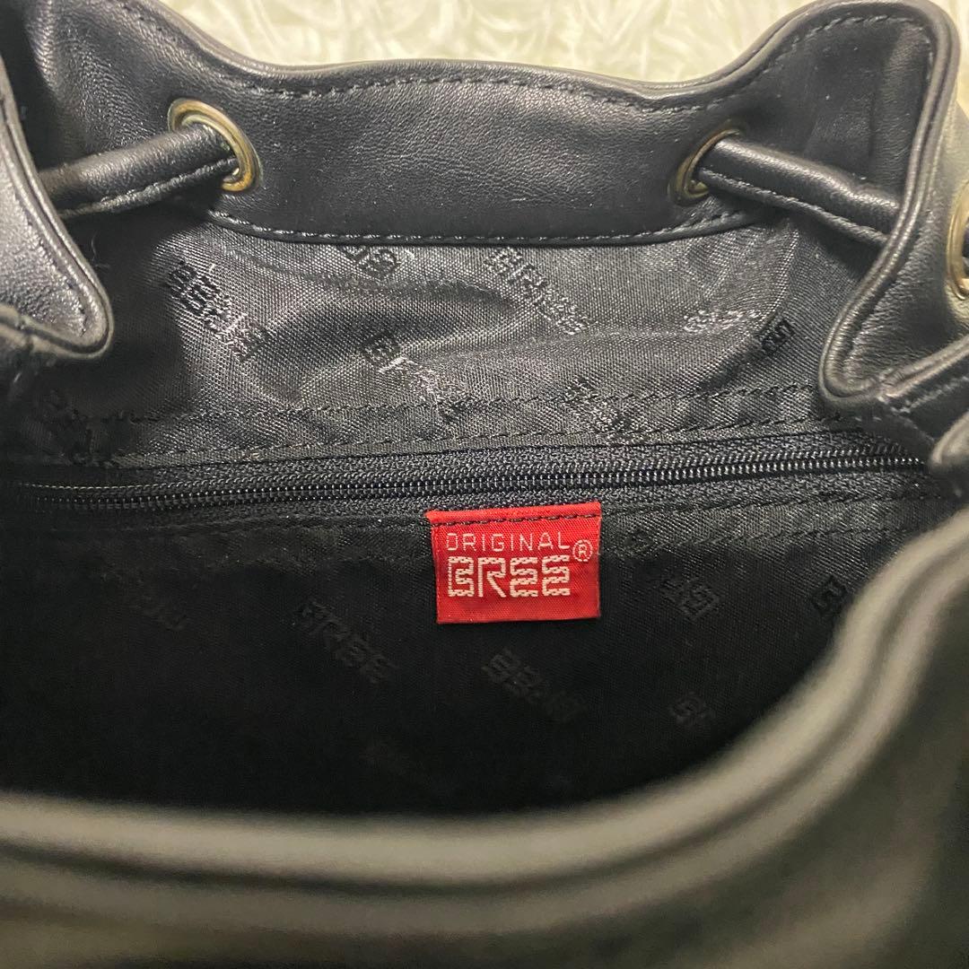 未使用品✨ BREEブリー　オールレザー　リュック バックパック