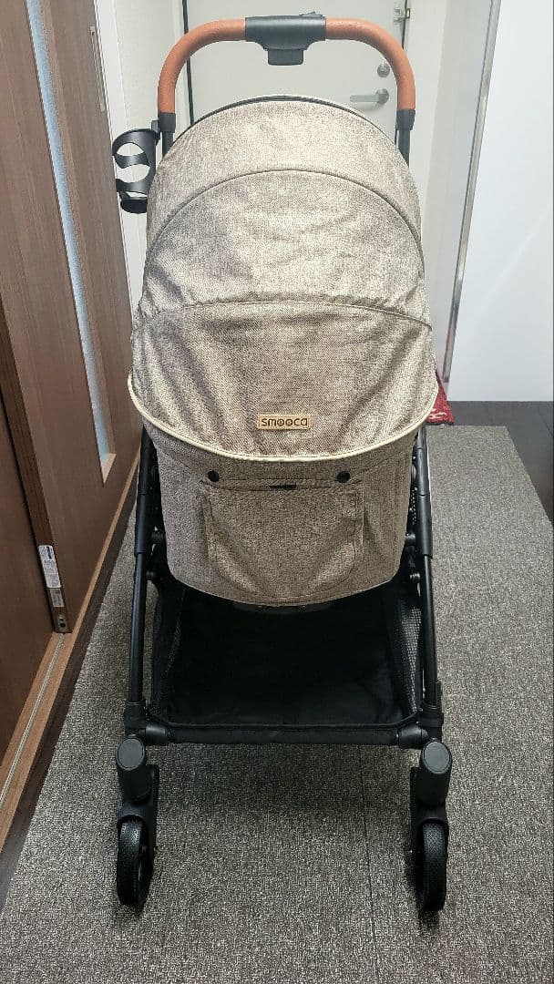 【新品未使用】スムーカ ネオ ペットカート《モカ》smooca