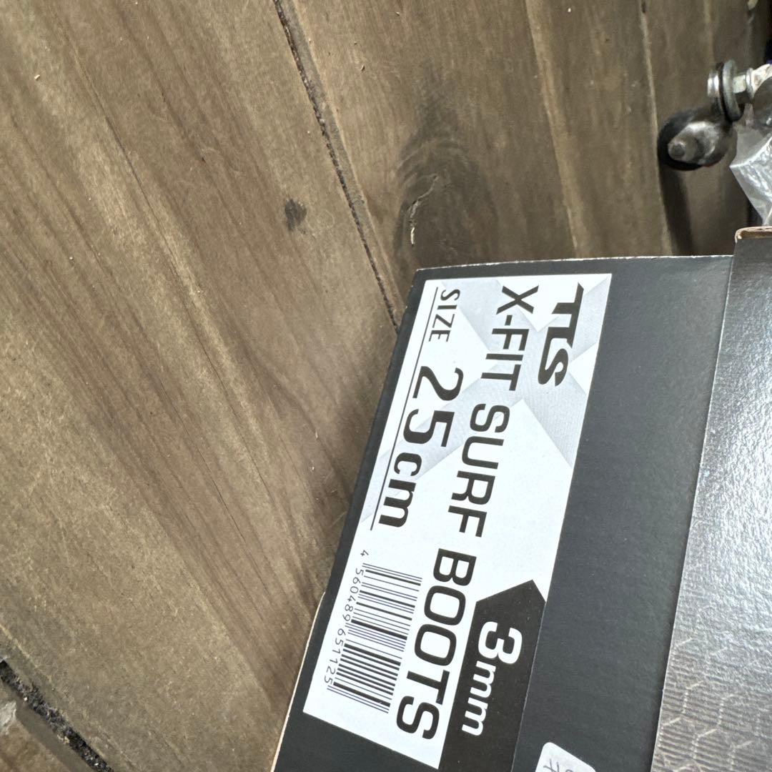TLS X-FITSURF BOOTS 25cm 3mm 箱なし定価¥10560